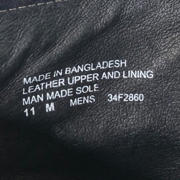 EXCELLENT Men's/ Women's Black Leather Short Zip Boots/ Size 11M - Picture 4 of 10